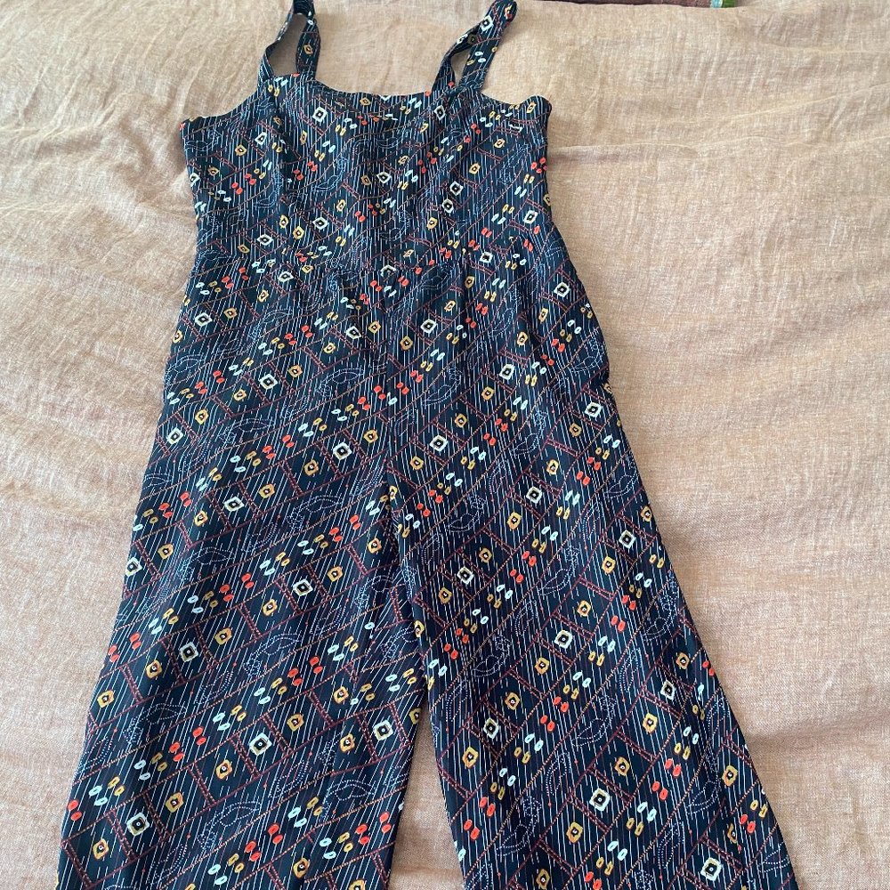 Mo:Vint Navy Blue Strapless Jumper